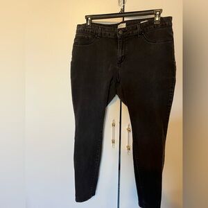 Jessica Simpson 18W  Black Skinny Jeans
